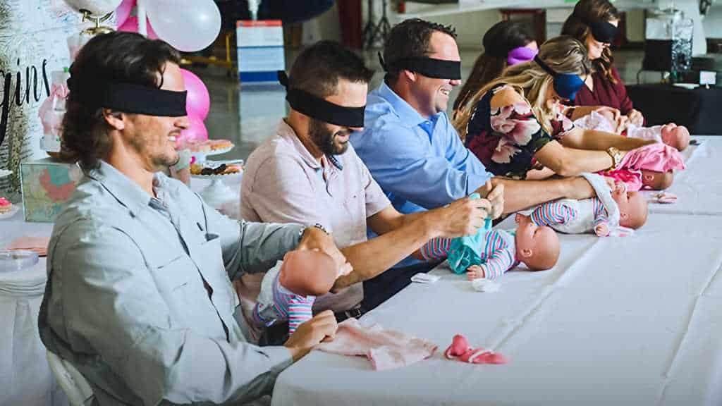 Los mejores juegos para tu baby shower mixto