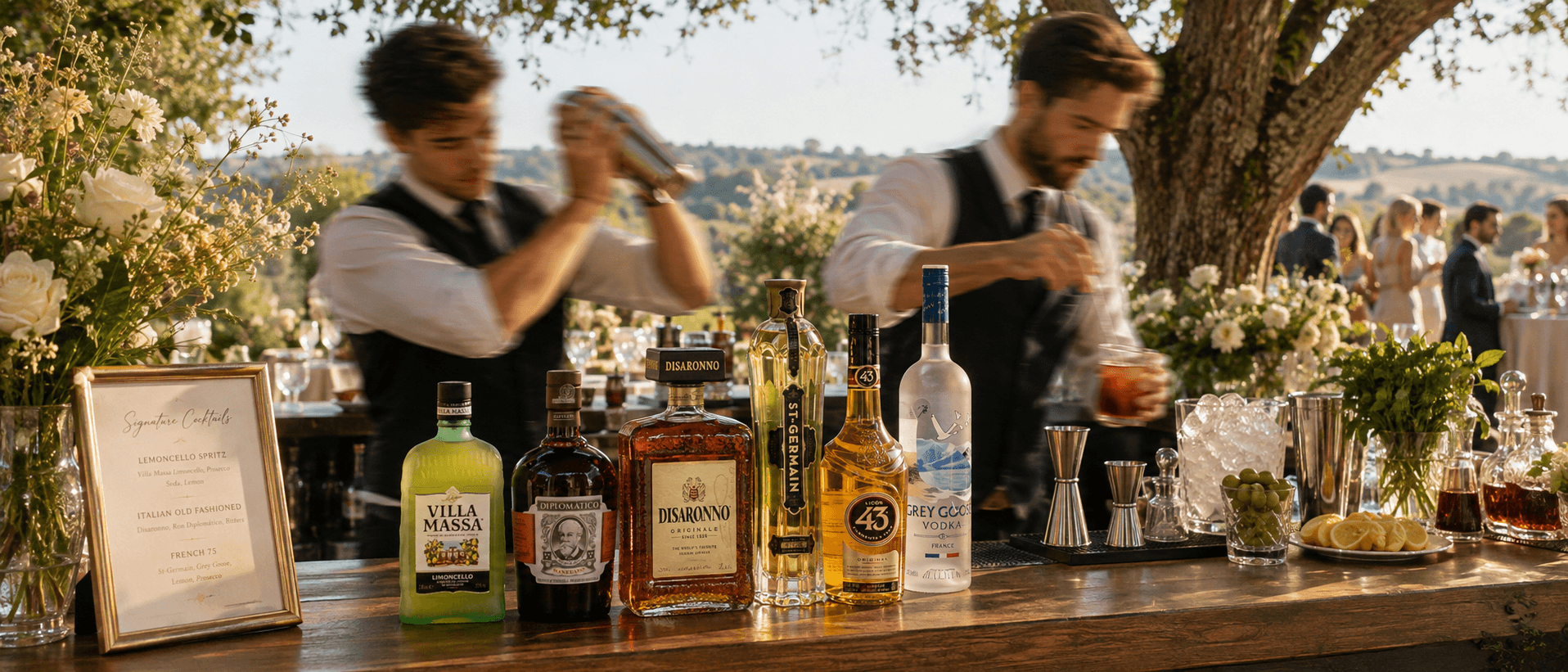 Cómo calcular el trago para tu boda